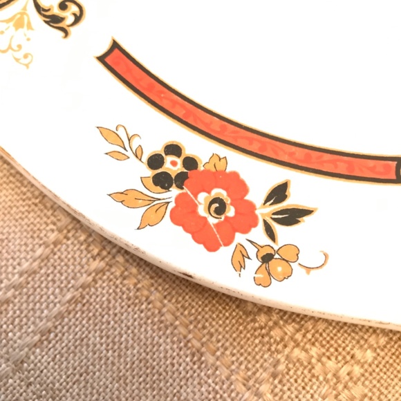 Vintage Royal Staffordshire Art Deco China “Betsy” Luncheon  Salad Cake Plate - Picture 5 of 7